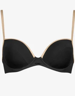 Pura Underwired Bikini Top - Black Camel