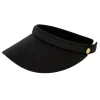 Quilted Visor - Black