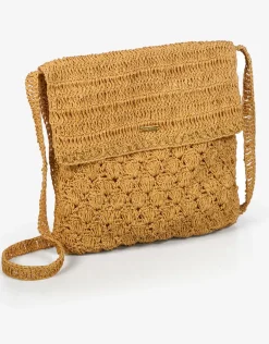 Raffia Shoulder Bag - Natural