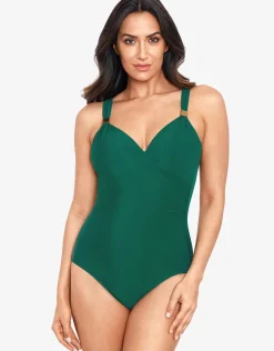 Razzle Dazzle Siren Swimsuit - Malachite Green