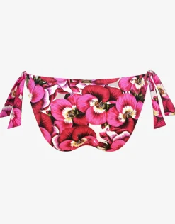Revelation Tie Side Bikini Pant - Pansy Pink