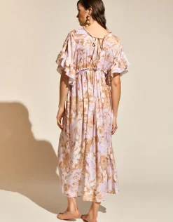 Reverie Kimono Dress - Dreamy Pastels