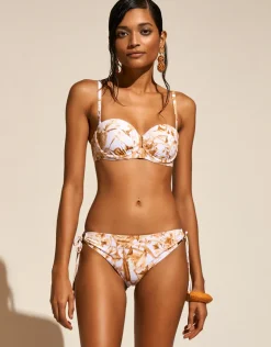 Reverie Underwired Bandeau Bikini Top - Dreamy Pastels