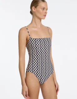 Rio Minimal Tank Swimsuit - Ink