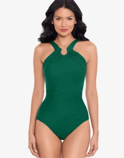 Rock Solid Aphrodite Swimsuit - Malachite
