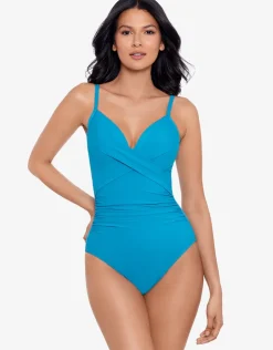 Rock Solid Captivate Swimsuit - Malibu Blue