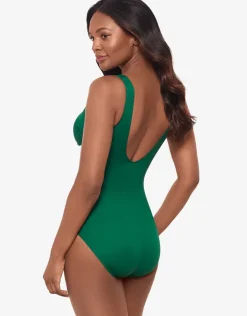 Rock Solid Regatta Swimsuit - Malachite