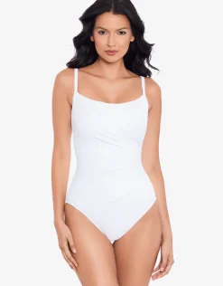 Rock Solid Starr Swimsuit - White