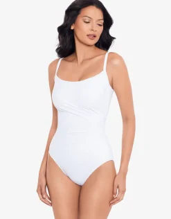 Rock Solid Starr Swimsuit - White