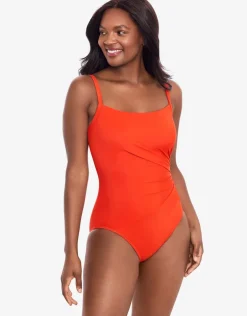 Rock Solid Starr Swimsuit - Arancio