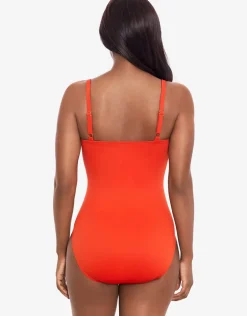 Rock Solid Starr Swimsuit - Arancio