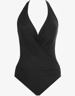 Rock Solid Wrapsody Swimsuit - Black