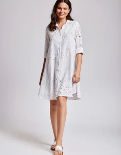 Romina Beach Shirt - White