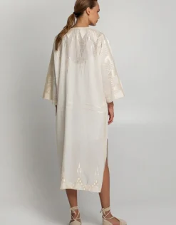 Roots Kimono - Natural and Champagne