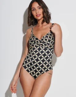 Samoa Underwired Crossover Swimsuit