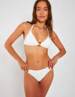 Santafe Minew Bikini Top - White