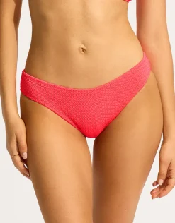 Sea Dive Hipster Bikini Pant - Snapdragon
