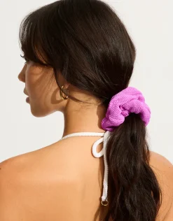 Sea Dive Scrunchy 2 Pack - Jade and Violet