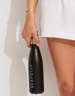 Seafolly Water Bottle - Black