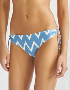 Seaside Vacay Loop Side Bikini Pant - Butter Blue