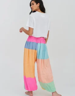Sequin Aladin Pants - Pastels