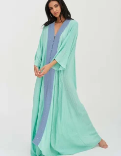 Sequin Kimono - Mint