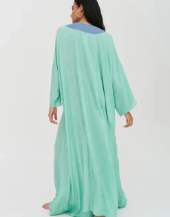 Sequin Kimono - Mint