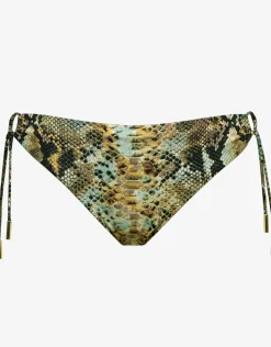Serpent Loop Side Bikini Pant - Python