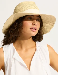 Shady Lady Collapsible Fedora - Natural
