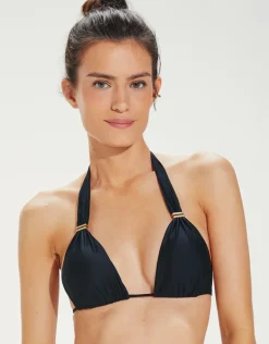 Signature Bia Tube Bikini Top - Black