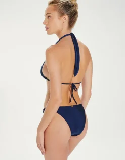 Signature Bia Tube Full Bikini Pant - Navy
