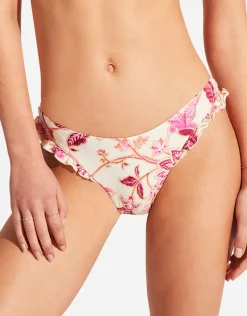 Silk Road High Cut Rio Bikini Pant - Pink