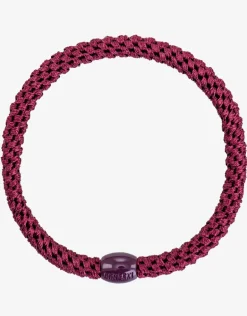 Slim Hair Tie - Bordeaux