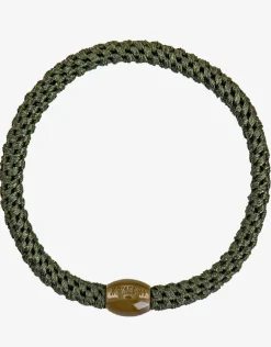 Slim Hair Tie - Bottle Green