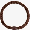 Slim Hair Tie - Mid Brown