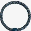 Slim Hair Tie - Navy Glitter