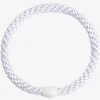 Slim Hair Tie - White