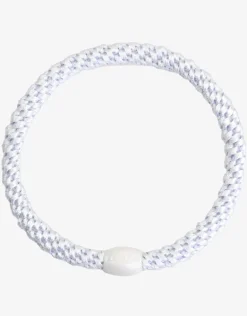 Slim Hair Tie - White