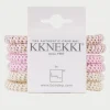 Slim Hair Tie Bundle - Pale Pastel Pinks