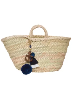 Small Anchor Basket Bag - Natural