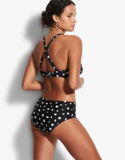 Soft Spot F Cup Bikini Top - Black