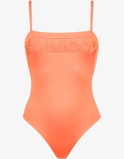 Softline Tank Swimsuit - Papaya