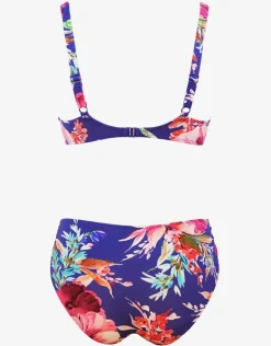 Spring Invite Underwired Bikini Set - Lilac Flowers