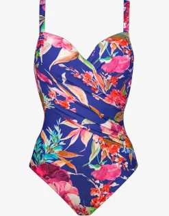 Spring Invite Underwired Swimsuit - Lilac Flowers