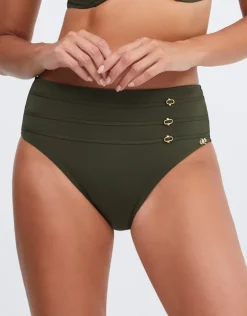 Stella Maxi Control Bikini Pant - Khaki