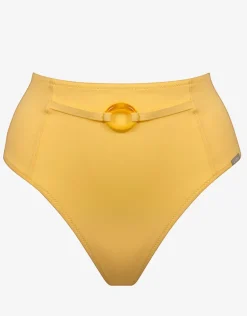 Summer Dive High Waist Ring Bikini Pant - Sun