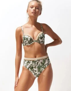 Summer Duo High Waist Pant - Leafy Breeze