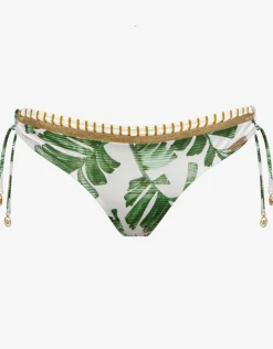 Summer Duo Tie Side Pant - Leafy Breeze