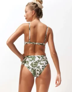 Summer Duo Underwired Bikini Top - Leafy Breeze