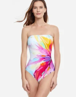Summer in Capri Bandeau Swimsuit